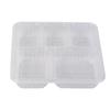 Disposable 5-Compartment Meal Prep Containers