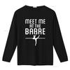Best Buy Ballet Day Meet Me At The Barre Shoes Funny T Shirt for Women Vintage Washed Homme Unisex Stylish Comfortable