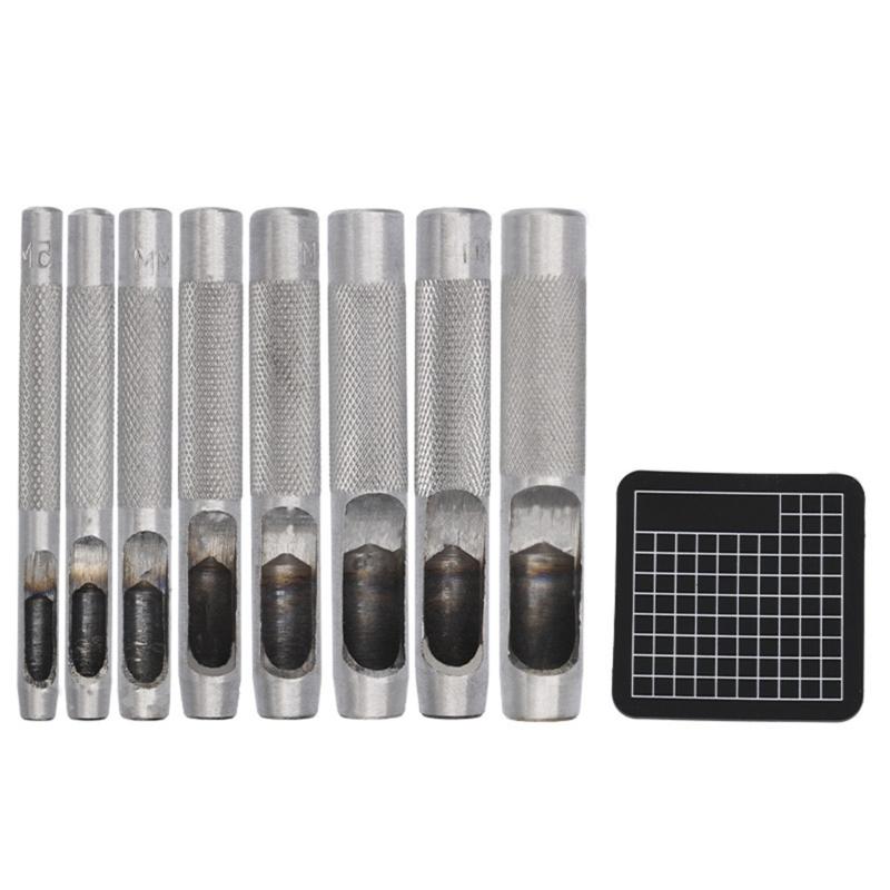 Hohler Lederlochstanzer Werkzeug Schwerlastlegierung Rundlochstanzer Werkzeug