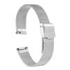 316L Stainless Steel Mesh Watch Band, 14mm Quick Release Adjustable Metal Watch Strap for Men and Women, Silver Tone