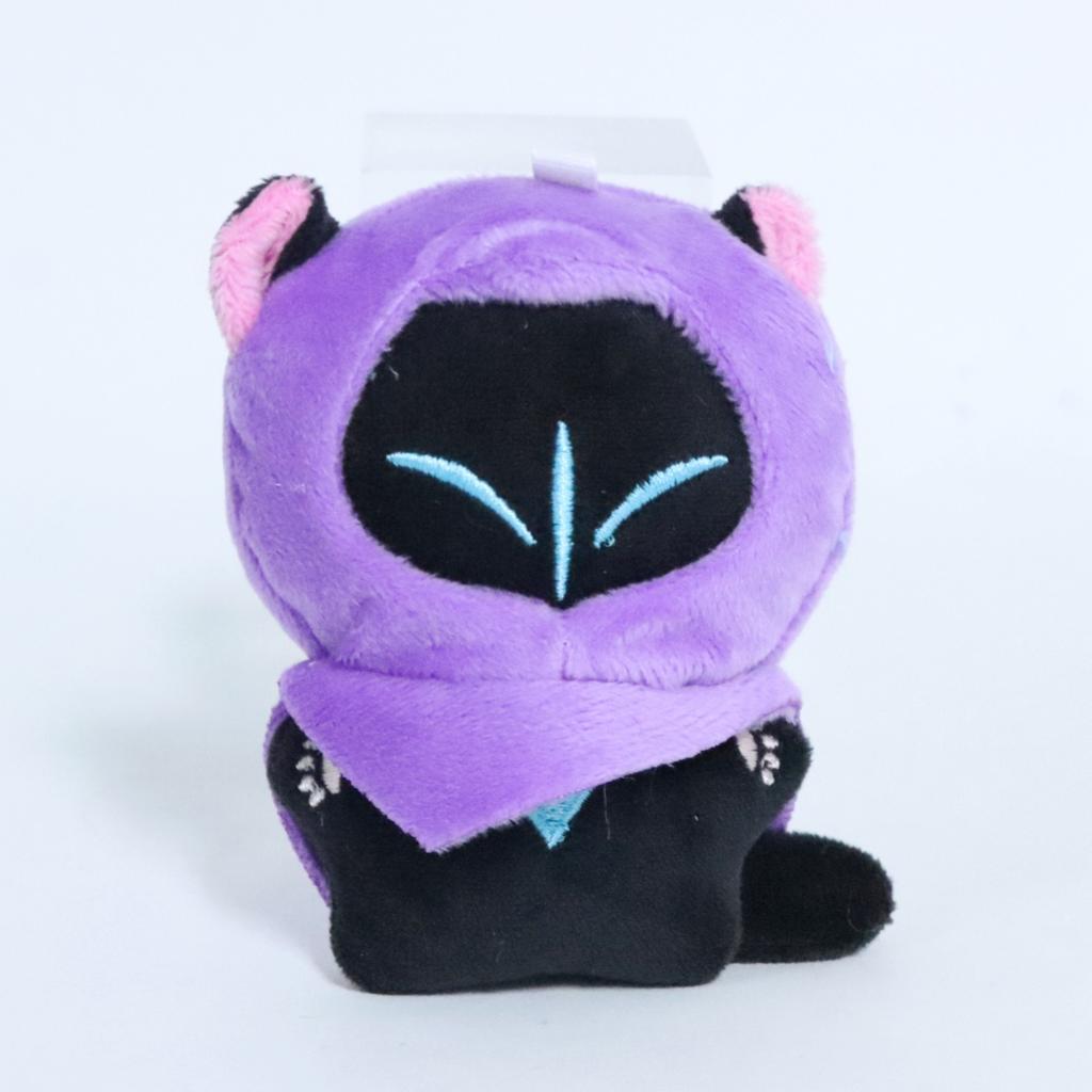 Jeu Valorant Omen Chat Périphériques de Jeu Peluche Mignon Doux Animal en Peluche Poupée Pour Enfants Fans Cadeau d'Anniversaire Parfait Décoration de Maison