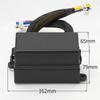 12 Way Relay Fuse Block Holds Universal Waterproof Fuse Relay Box Spare Parts With 5 Relays And Metallic Pins Spade Terminals