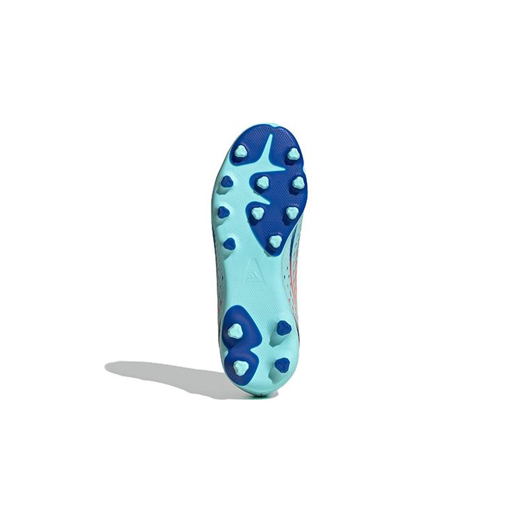 Adidas X Speedportal .3 Turf Artificial Grass Round Toe Lace-Up Low-Top Soccer Shoes Kids Soccer Shoes Blue GW8480