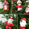 1pc Snowman Cute Hanging Pendants Cartoon Xmas Tree Party Decoration Christmas Santa Claus