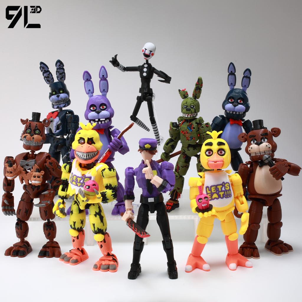 9L3D Dummy13 Horror Game Figure Realistic Anime Model Toys Articulated Joints Classic Collectible Desktop Ornament Surprise Gift