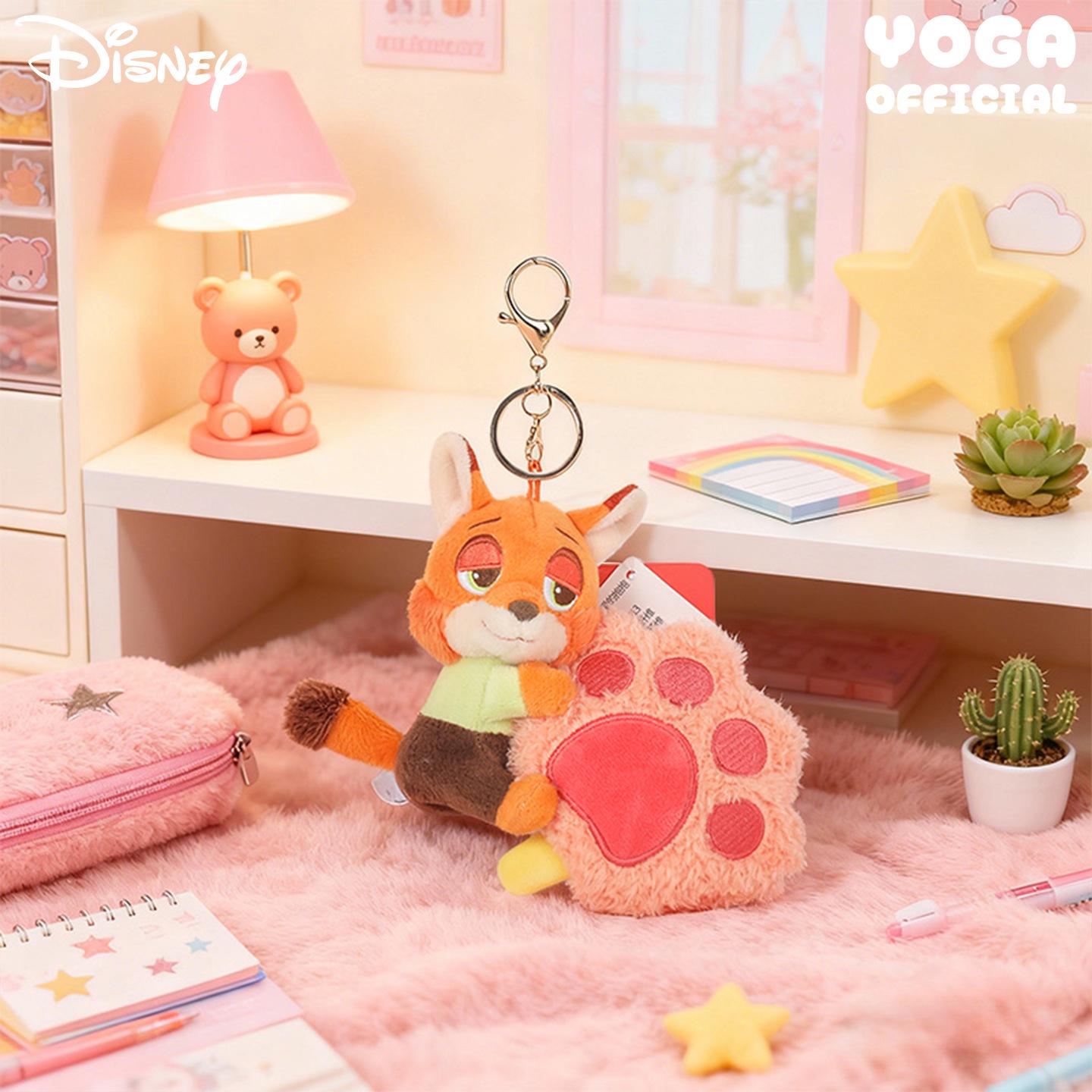 Плюшевая брелок-кукла Дисней Зверополис Джуди и Ник Любовь 14 cm