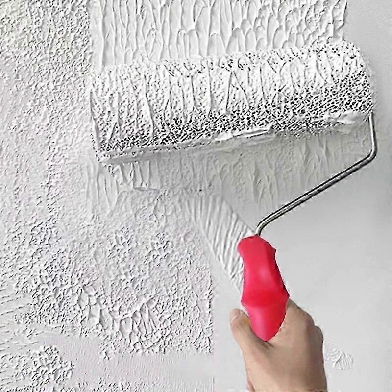 Texture Pattern Roller Brush Putty Roller For Applying Putty And Rolling Plaster
