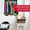 Inspirational Words Medal Display Rack Easy to Install Award Holder  Karate Competitions