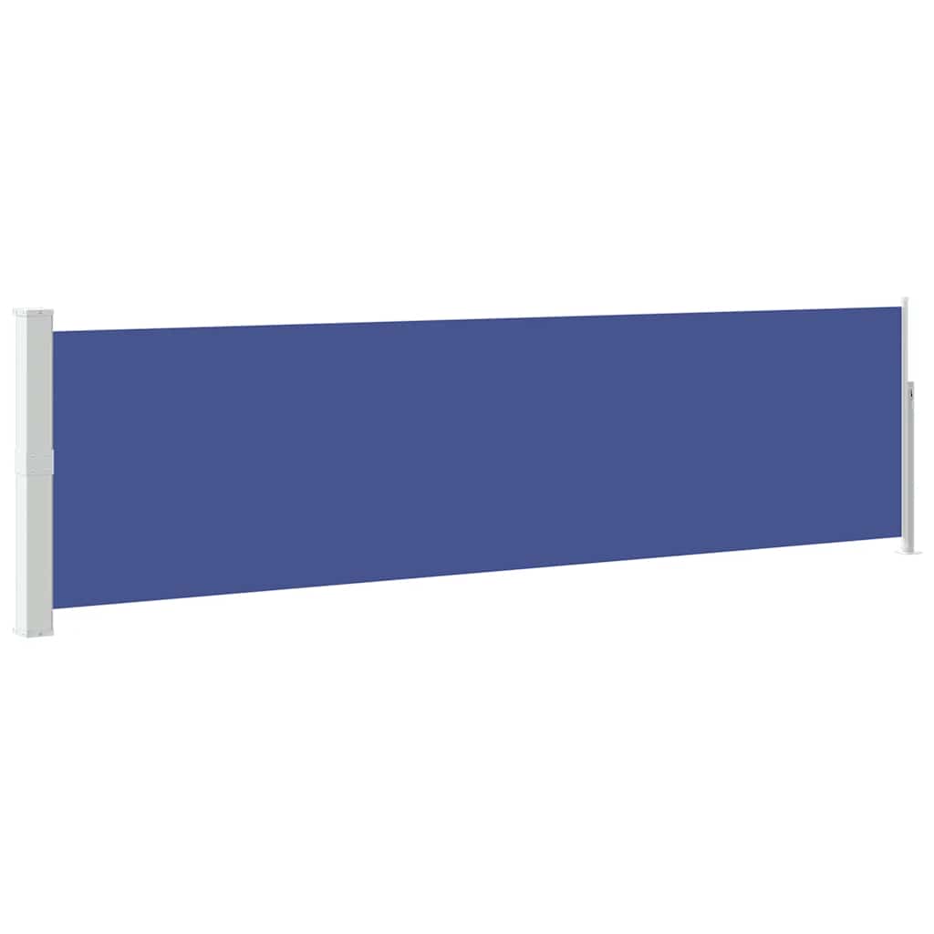 Retractable Side Awning 140*500 cm Blue