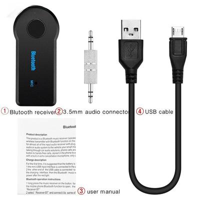 2 In 1 Wireless Bluetooth 5.0 Receiver Transmitter Adapter 3.5mm Jack For Car Music Audio Aux A2dp Headphone Reciever Handsfree