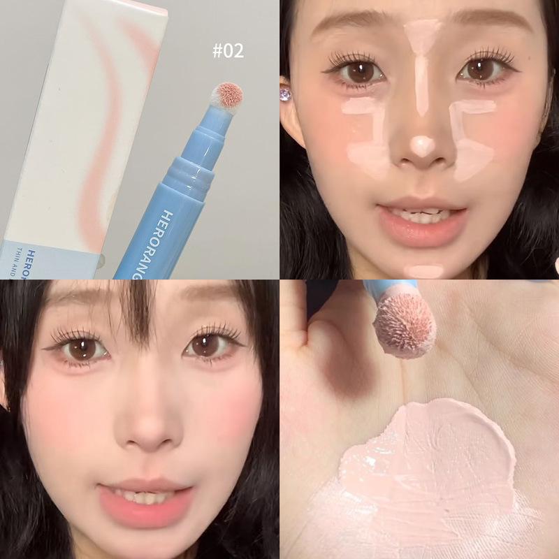 

HERORANGE Thin & Even Concealer Stick: 3D Contour, Highlight, & Flawless Base Makeup 4g