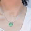 Fashion Love Heart Pendant Necklace for Women Trend Aesthetic Glaze Collar Choker Adjustable Rope Party Jewelry Birthday