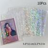 10/50pcs Kpop Photocard Holder Idol Card Collect Book Photo Paper Jam Blank Paper Idol Card Protector Kpop Photocard Sleeve