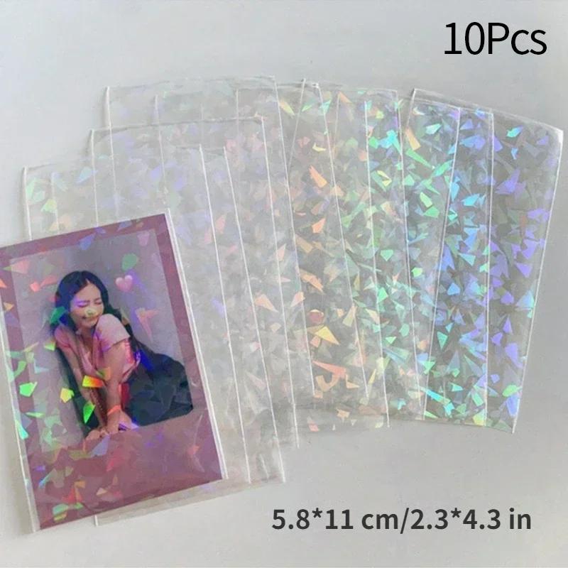 10/50pcs Kpop Photocard Holder Idol Card Collect Book Photo Paper Jam Blank Paper Idol Card Protector Kpop Photocard Sleeve
