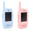 Kids Video Intercom 2.4G WiFi 600m Range 2.0 Inch Screen Rechargeable Video Call Toy with Voice Changer