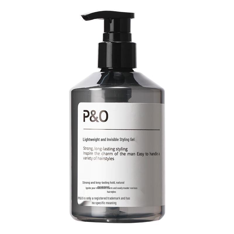 P&O Men's Strong Hold Styling Gel Cream