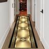 Luxury Modern Carpet Runner Hallway Non-slip Corridor Carpets Golden Aisle Rug Washable Living Room Decoration Long Floor Mats