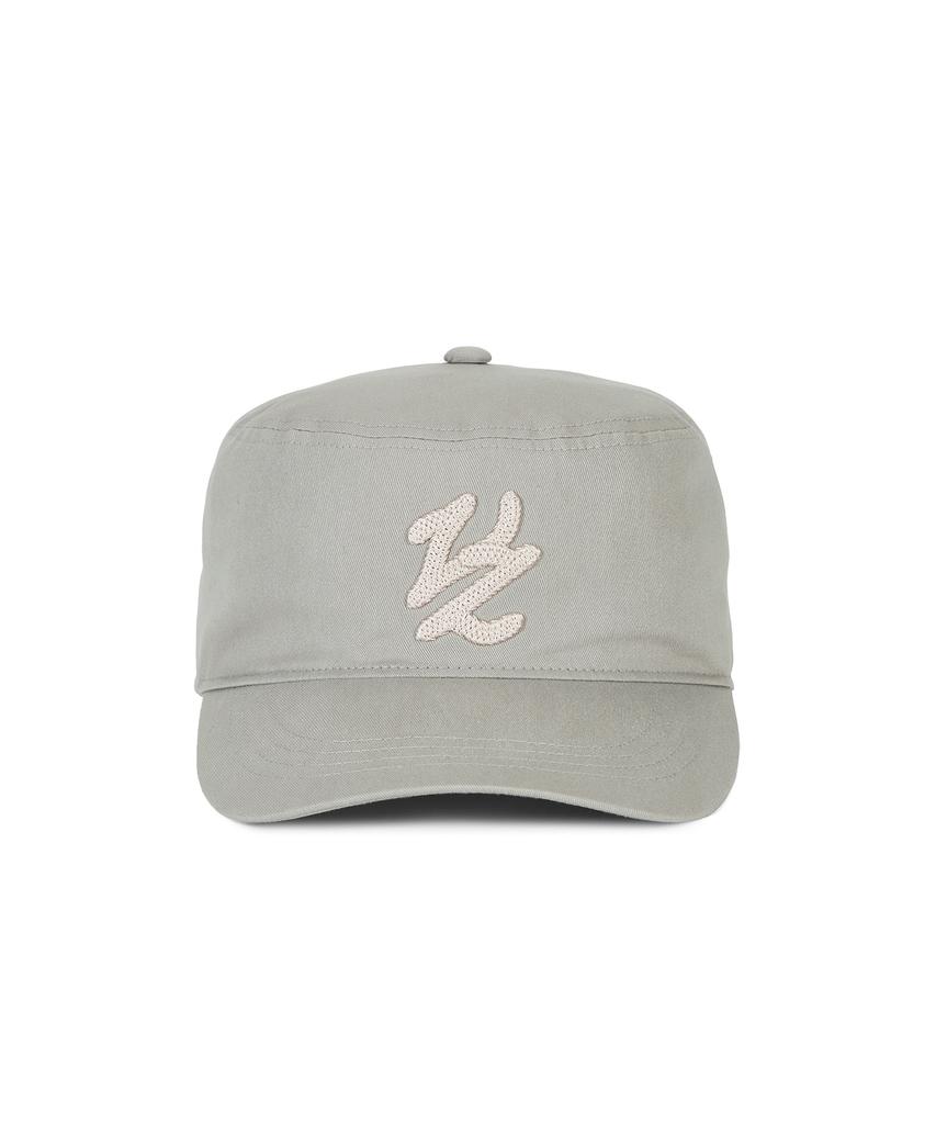 Bajal Chain Flow Vz Pillbox Cap Grey