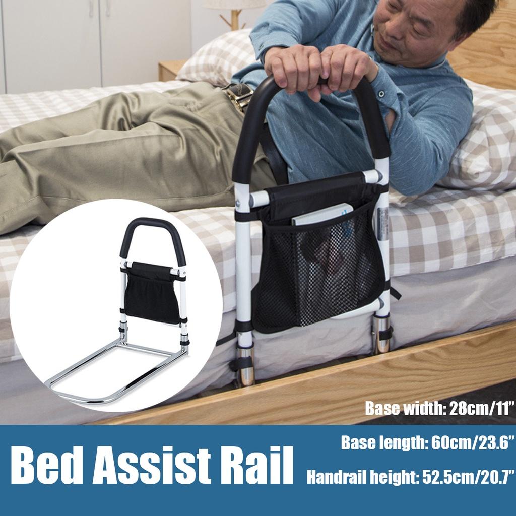 Bed Rail Handle Railing Secure Assist Adult Elderly Safety Aid Handrail Bedroom 20.7Inches