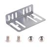 2 Din Car Radio MP 5 Installation Mounting Accessories Holder Support Screw Universal Car M P5 Mounting Accessories Frame