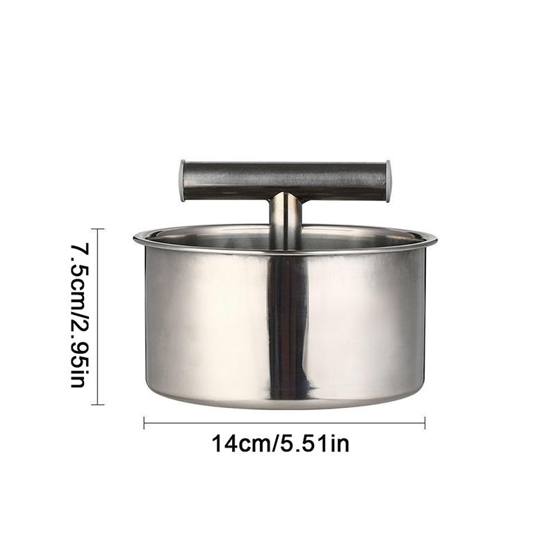 6/12 Hole Manual Meatball Machine Multifunctional Stainless Steel Meat Maker Home Kitchen Meatball Mold Meatball Making Set 12 Holes