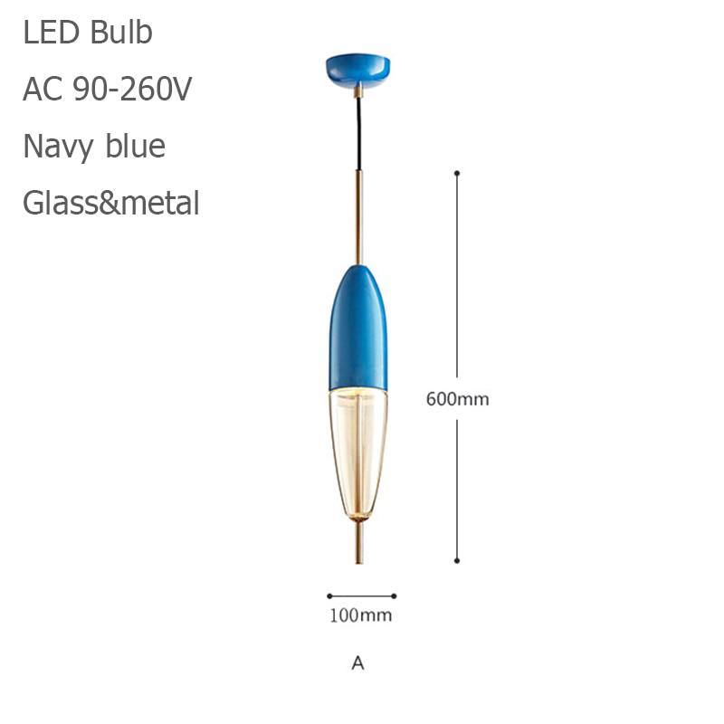 Nordic Modern Brass Glass Pendant Lamp LED Living Room Bedroom Restaurant Bar Cafe Interior Decoration Hanging Lamp