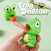 Funny Frog Dinosaur Squeeze Toy Creative Sticking Tongue Out Animal Sensory Toys For Kids Fidget Decompression Christmas Gifts
