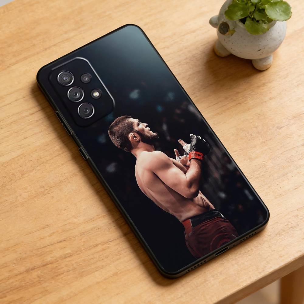 I-Islam Makhachev  Phone Case For Samsung Galaxy A73,A72,A71,A70,A52,A51 Others Soft Black Cover