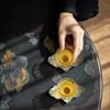 New Thick Tea Mat Embroidered Patterns Chinese Style Tableware Mat Professional Useful Table Mat