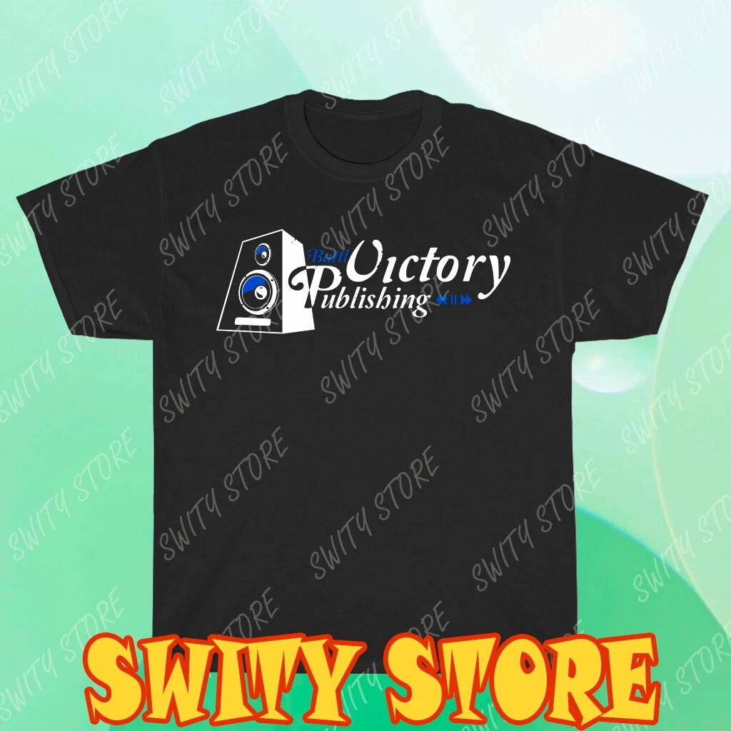 VICTORY RECORDS Men s Black T-shirt Logo T-Shirt Funny Size S to 5XL XXL