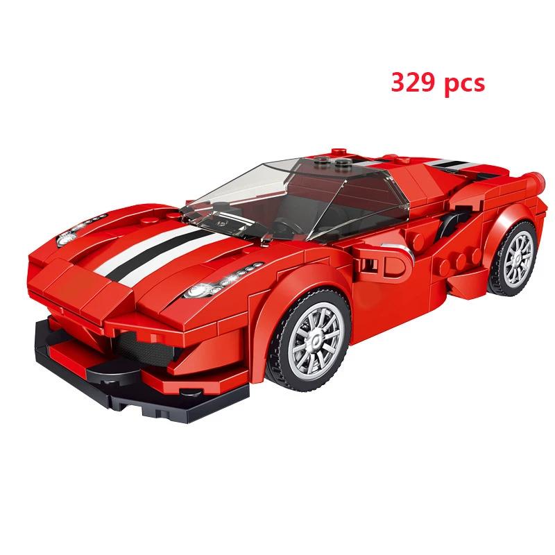 

Городской автомобиль, технический гоночный автомобиль, скорость, чемпион, строительные блоки, фигурки гонщика, спортивный автомобиль, модель Moc, развивающие кирпичные игрушки