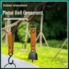 Magnetic Wind Chime & Bear Repellent Bell - Outdoor Camping Ornament & Keychain Accessories for Hiking 