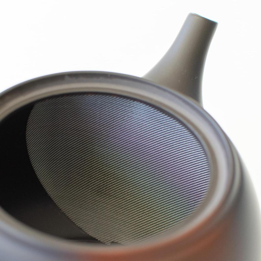 Tokoname Takeharu Large Capacity Suitable for Large Blurred 520ml Serves Made in 270612 ware, Kiln, Teapot, "Pours Plenty," Coffee, Size, Black,