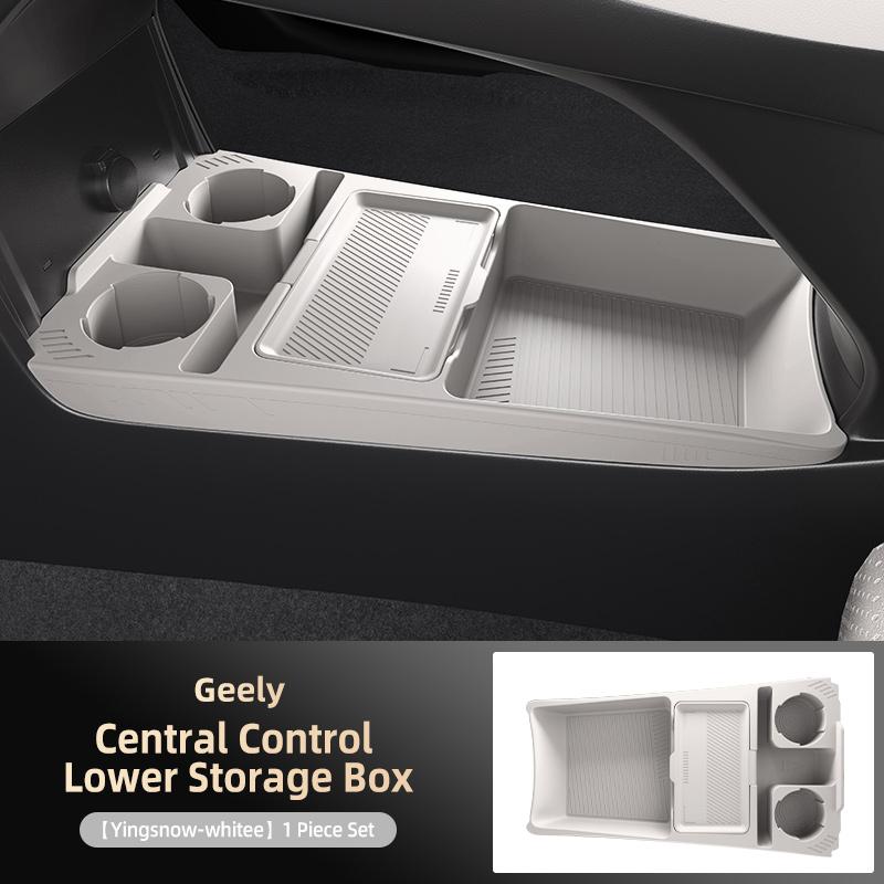 Suitable for 25 Models of Geely Galaxy Starship 7, Under-center Console Storage Box, Glasses Organizer, Car Accessories