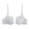European and American Striped U-Shaped Push-Up Plus Size Bra with Side Support