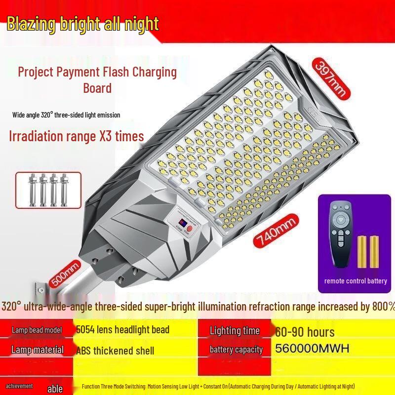 UOSU Solar Motion Sensor Outdoor Light