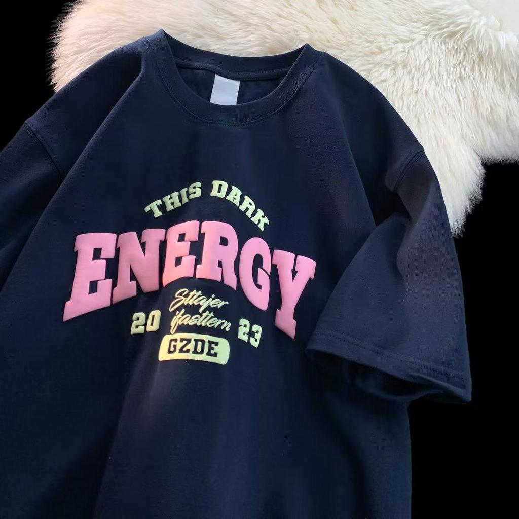 Men's Burgundy Oversized Retro Summer T-Shirt - Short Sleeve, Pure Cotton, Five-Sleeve Trend