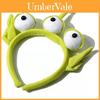 Tiara Fofa de Pelúcia de Monstro Alienígena Verde Para Cosplay e Festas