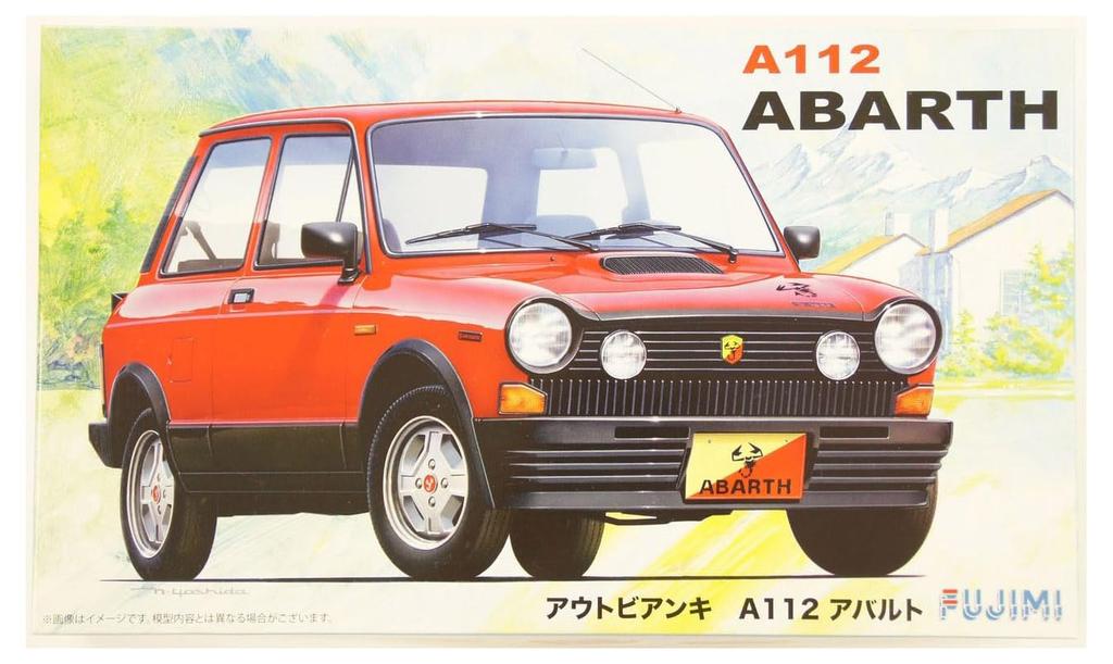 Fujimi Model Real Sports Car Series Autobianchi A112 Abarth 1/24 No.10 RS-10