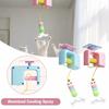 Electric Interactive Cat Teasing Stick Toy Elastic Rope Automatic Flying Bird Cat Toy Pet Stress Relief Playthings Ideal For Cats