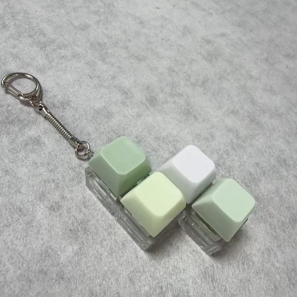Relaxing 2/3/6/9 Keys Finger Keyboard Key Button Keycap Decompression Toy Gadget Stress Relief Pinch Toy Adult