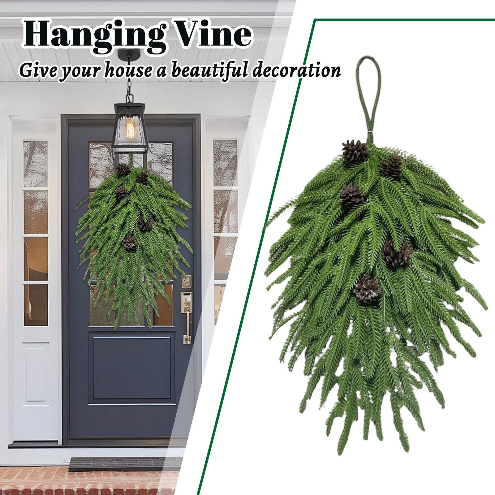 

Artificial Branches Norfolk Hanging Vine Decoration One Size