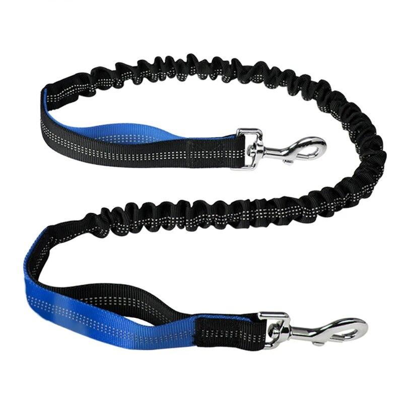 Dog Running Bag Waist Bags Leash Set Reflective Leash Traction Rope Pet Dogs Running Belt Jogging Pull Dog Leash With Waist Bag