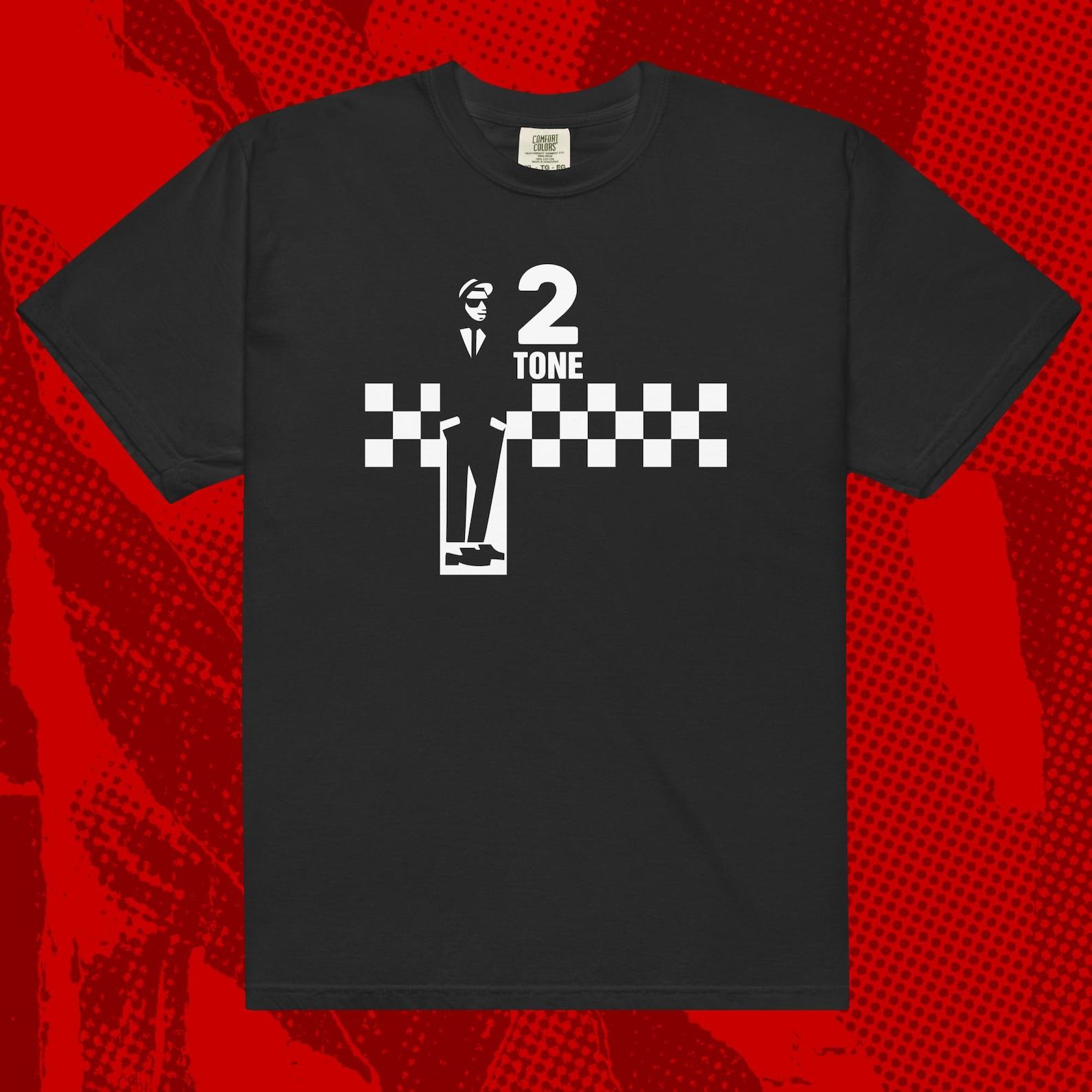 Two Tone Records T-Shirt | Ska The Specials Madness English Beat M