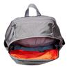 Nike Synthetic Material Backpack Regular Unisex Dark Gray & Orange & Metallic Silver Casual ba5246-065