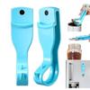 Built-in Magnets Mason Jar Opener Hook Design Vacuum Seal Remover  Daily Household Kitchen Opening