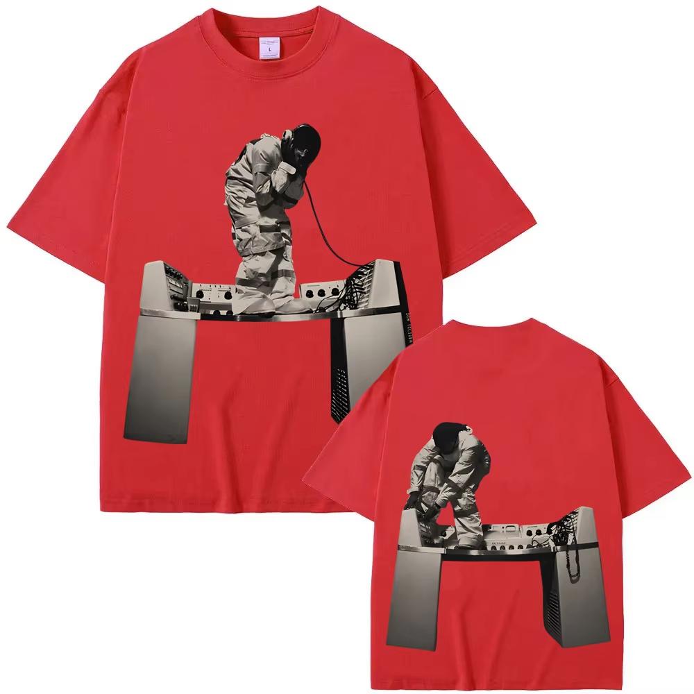2026 New Album OCTANE COVER Print Tee Don Toliver High Quality TEE Summer Harajuku Pure Cotton Casual Grunge Round Neck Tees