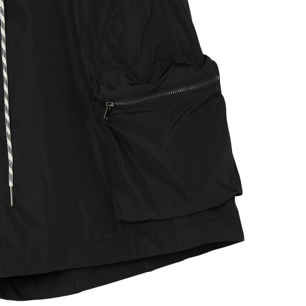 Moseu Utility Memory String Cargo Shorts_Black