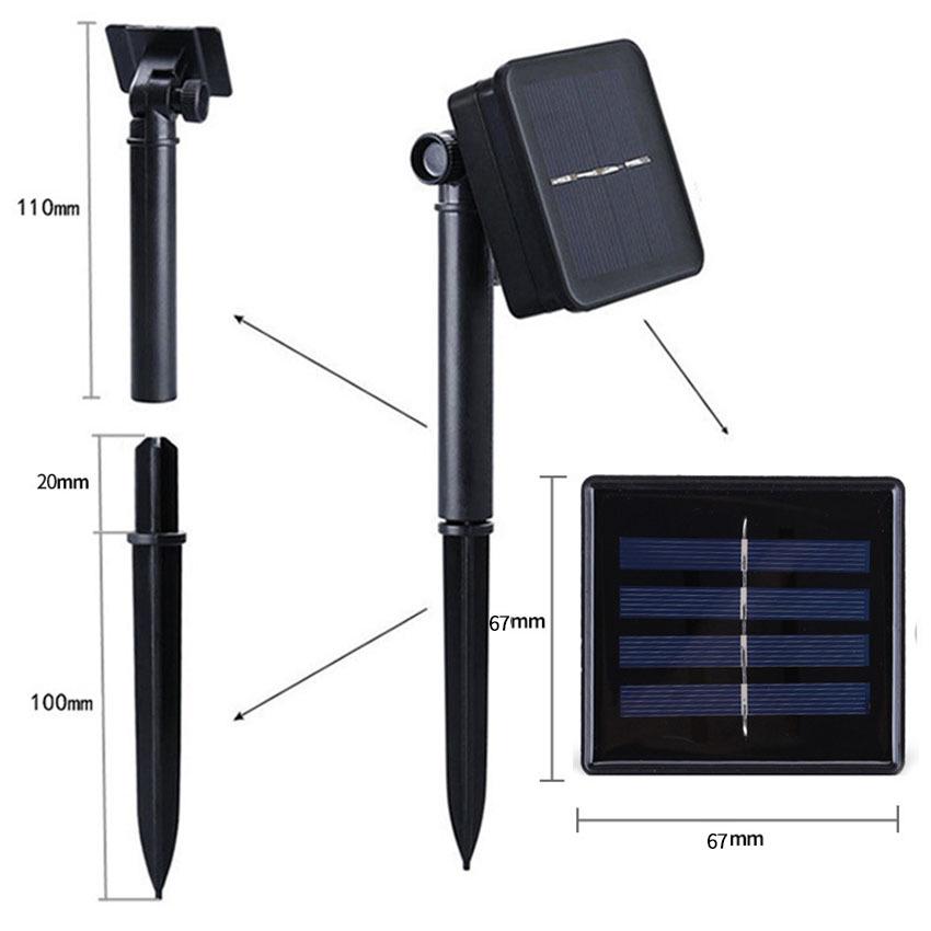 Colorful LED Solar Bubble Ball String Lights for Outdoor Decoration