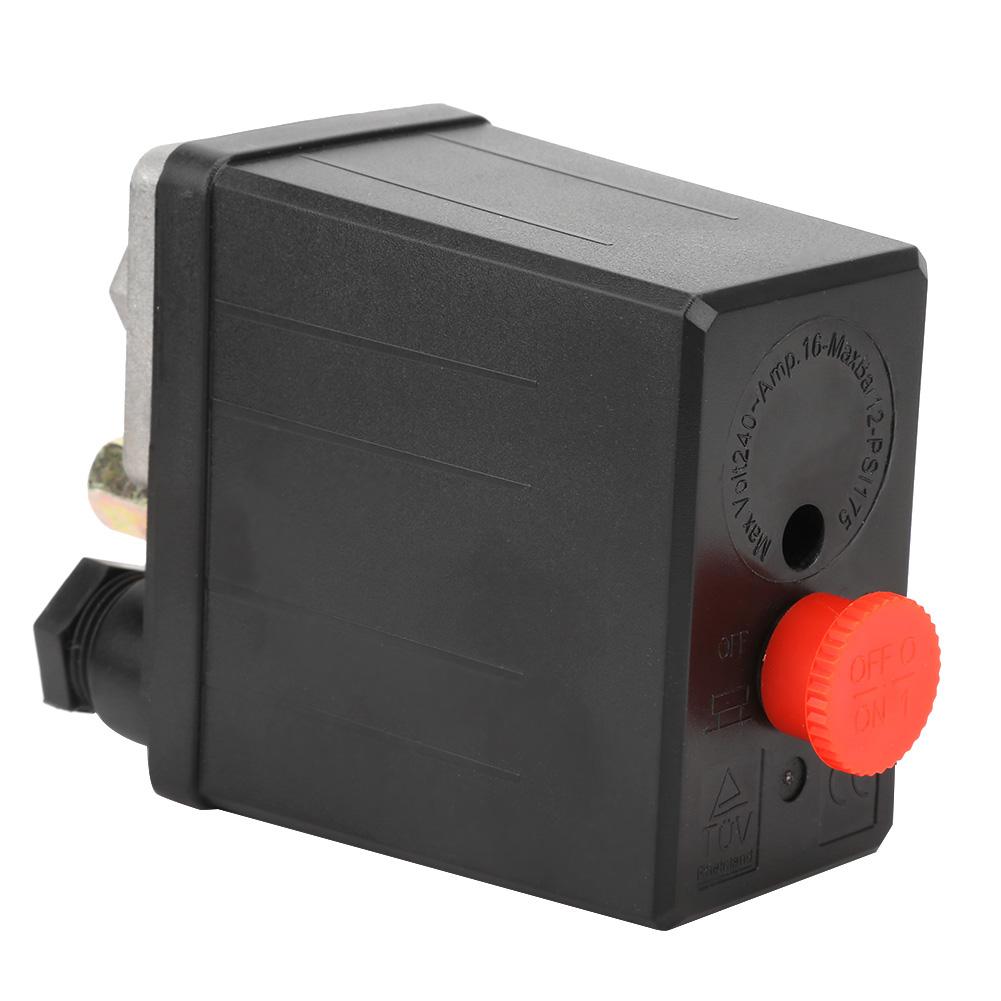 Pressure Valve Switch for Single Hole Air Compressor 0.4 0.7Mpa G1 4  220V